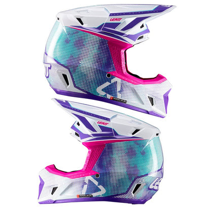 LEATT 2026 HELMET MOTO 7.5 V26 PURPLE + FREE GOGGLES