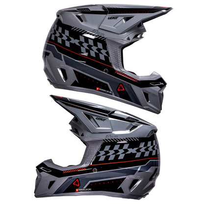 LEATT 2026 HELMET MOTO 8.5 V26 GREY + FREE GOGGLES
