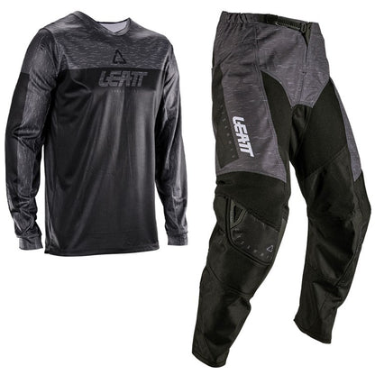 LEATT 2026 YOUTH PANT AND SHIRT KIT 3.5 STEALTH BLACK/GREY