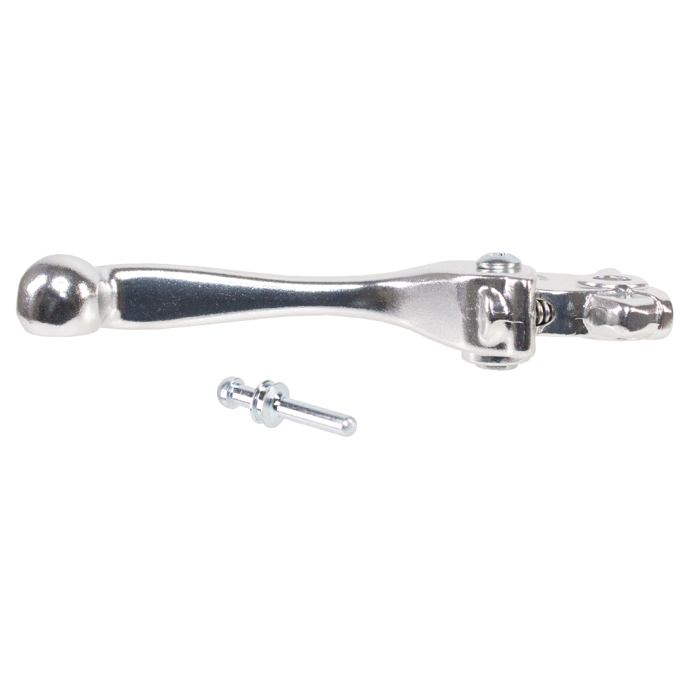 APICO BRAKE LEVER FORG KAWASAKI KX125/250/500 93-96, KDX/KLX200-300 93-06 SILVER (R)
