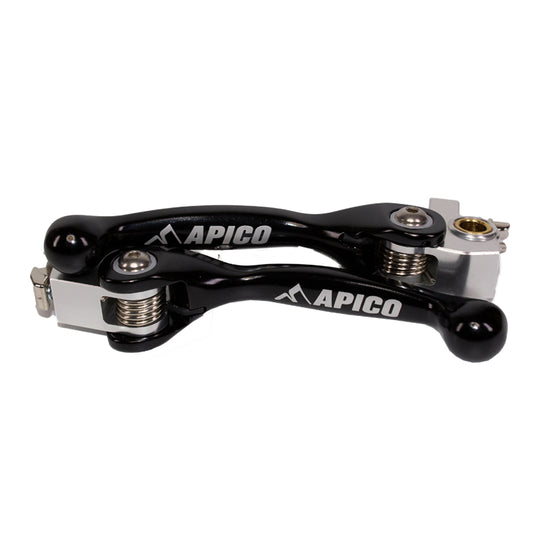 APICO FLEXI LEVER (PAIR) HONDA CRF450R 21-23,  CRF450RX 21-23  BLACK