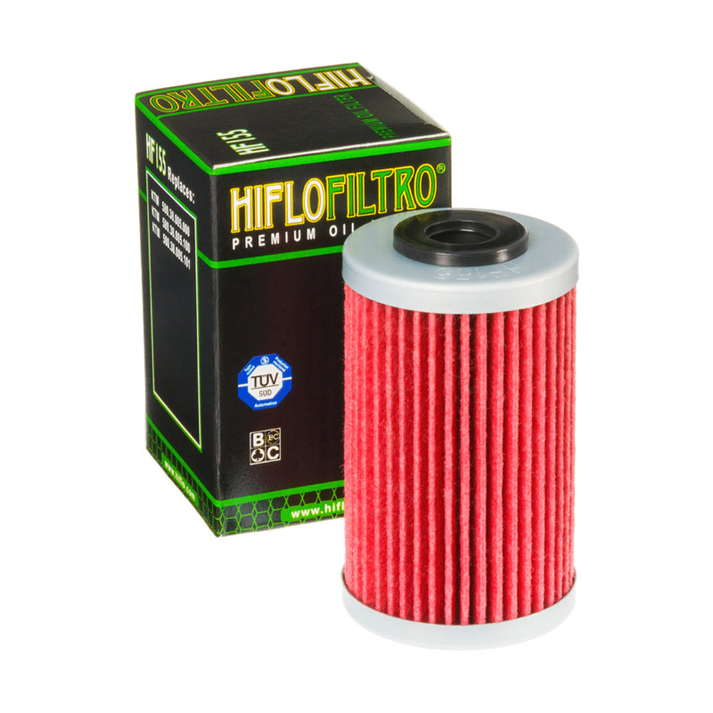HI FLO OIL FILTER KTM 4T SX400-525 99-06, EXC250-525 99-08, ATV 08-11, BETA 250-525RR 05-09 1ST FILTER LONG