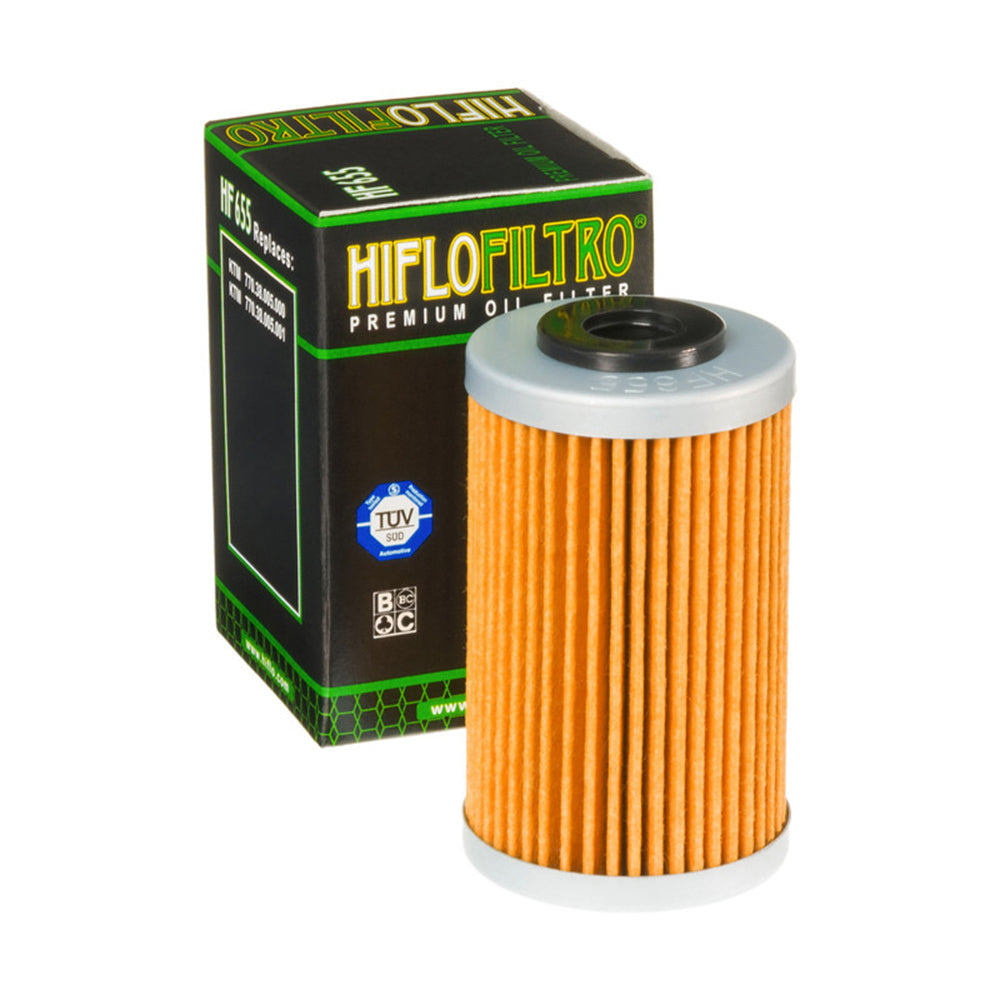 HI FLO OIL FILTER KTM/HUSKY SX-F250 06-12, SX-F450 13-15, EXC-F250 07-11, FE/FC450 14-16 1ST FILTER