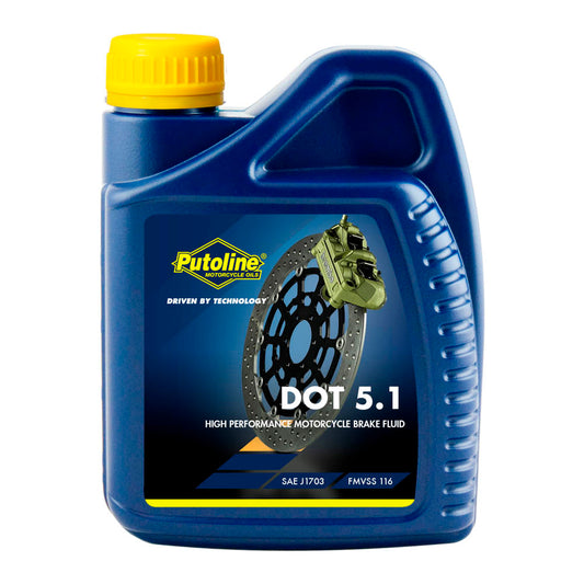 PUTOLINE DOT 5.1 BRAKE FLUID 500ML (74043)