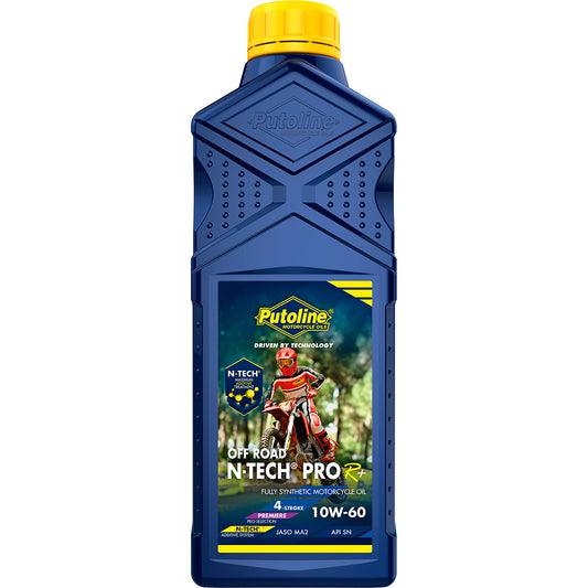PUTOLINE N-TECH PRO R+ OFFROAD 10W/60 4T (74371/74372)