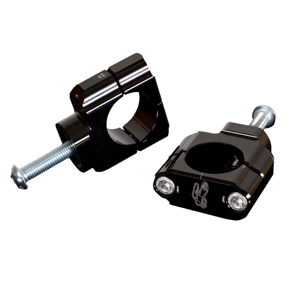 RENTHAL HANDLEBAR MOUNTS 36MM 0MM OFFSET HONDA CR/CRF 00-24, YAMAHA YZF/WRF 14-24