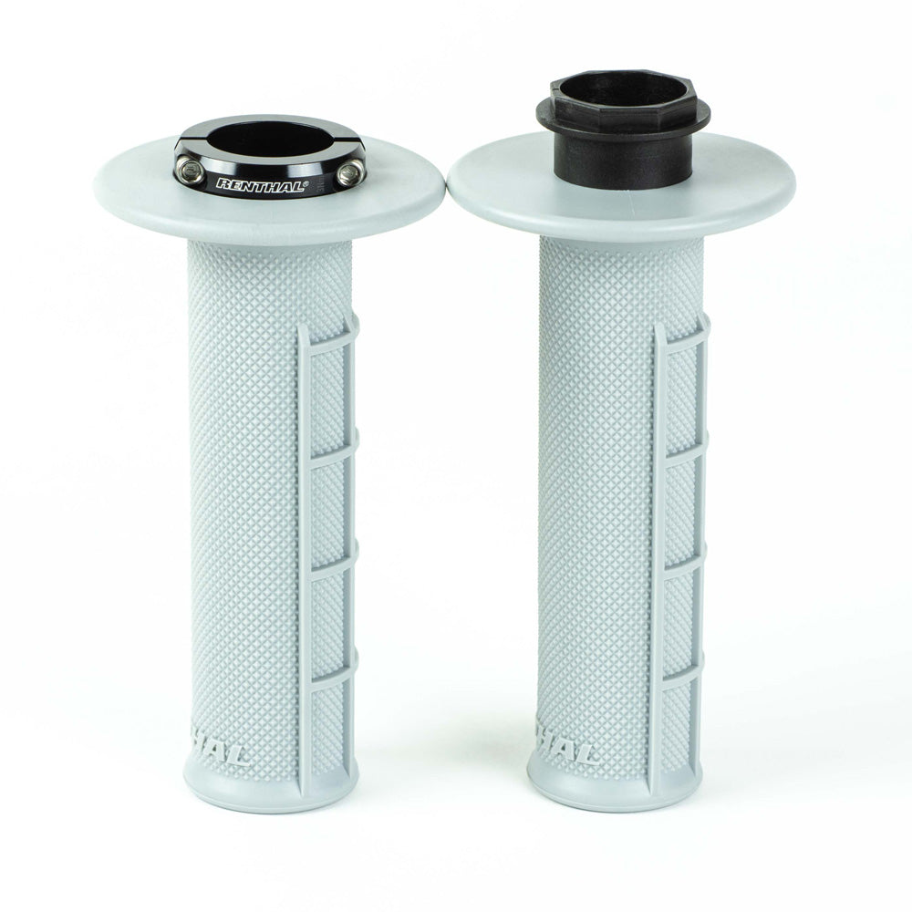 RENTHAL HANDLEBAR GRIP MX ORIGINAL LOCK ON SOFT, HALF WAFFLE