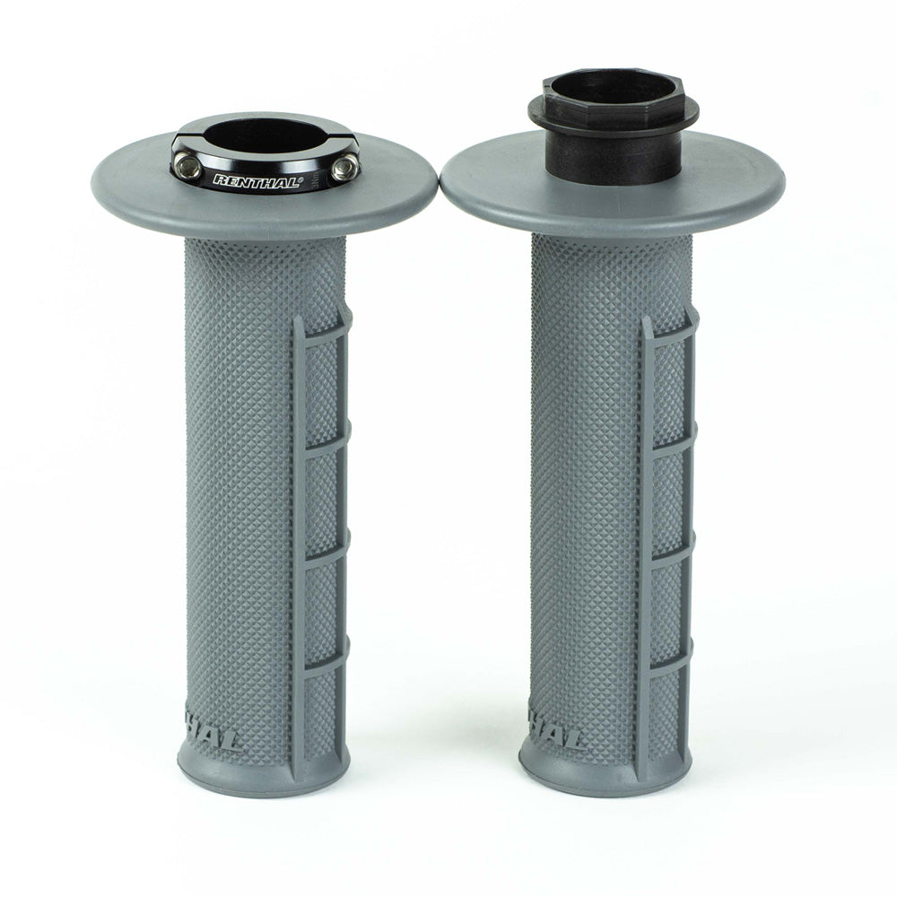 RENTHAL HANDLEBAR GRIP MX ORIGINAL LOCK ON MEDIUM, HALF WAFFLE