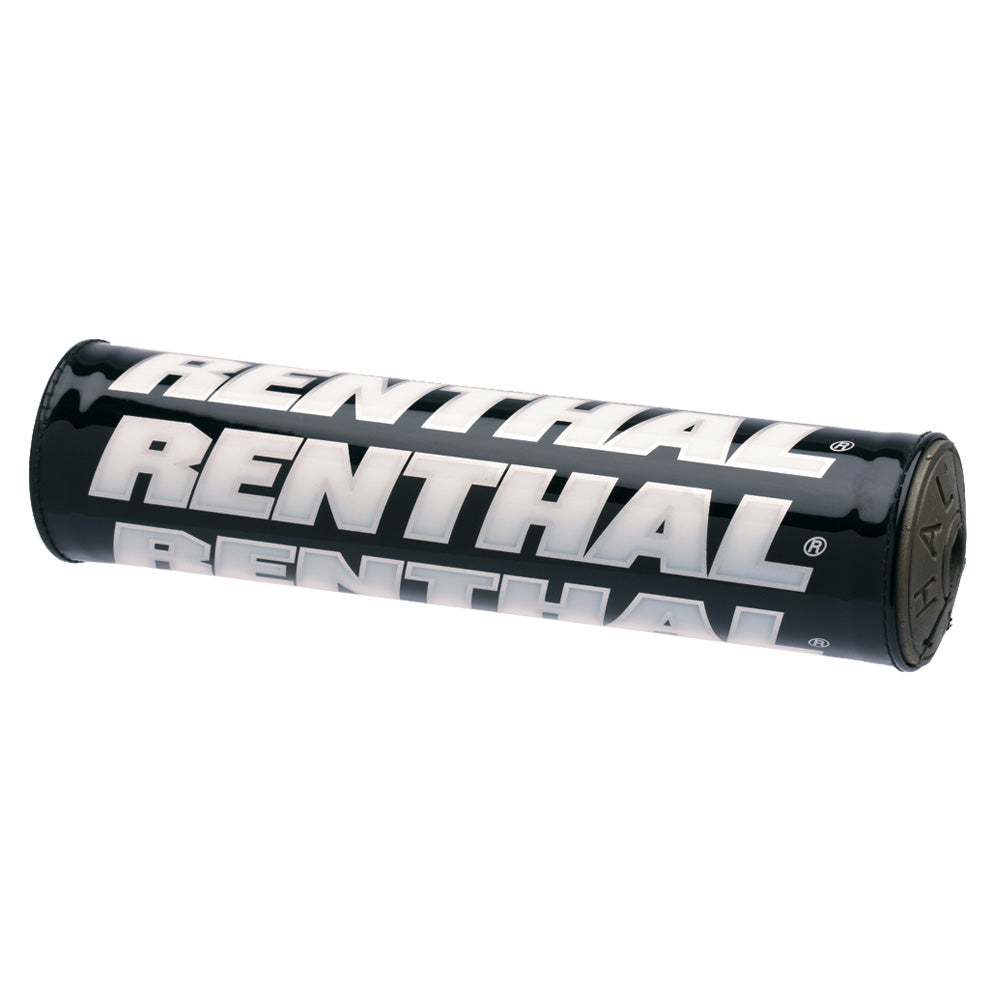 RENTHAL BAR PAD MINI SX (205MM/8.5IN) BLACK/SILVER/WHITE (GREY FOAM)