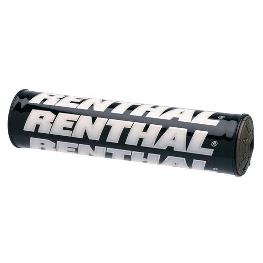 RENTHAL BAR PAD MINI SX (205MM/8.5IN) BLACK/SILVER/WHITE (GREY FOAM)