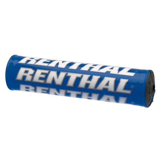 RENTHAL BAR PAD MINI SX (205MM/8.5IN) BLUE/SILVER/WHITE (GREY FOAM)
