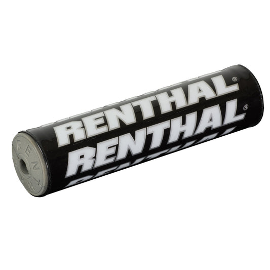 RENTHAL BAR PAD MINI SX (180MM/7.5IN) BLACK/SILVER/WHITE (GREY FOAM)