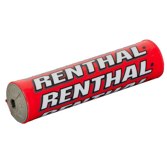 RENTHAL BAR PAD MINI SX (180MM/7.5IN) RED/BLACK/WHITE (GREY FOAM)