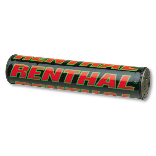 RENTHAL BAR PAD SX (10IN) BLACK/RED/GREEN (240MM)