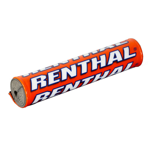 RENTHAL BAR PAD SX (10IN) ORANGE/WHITE/BLUE (240MM)