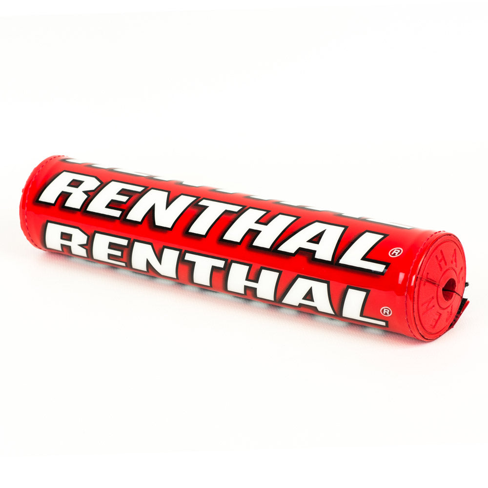 RENTHAL BAR PAD SX (10IN) RED, RED FOAM (240MM)