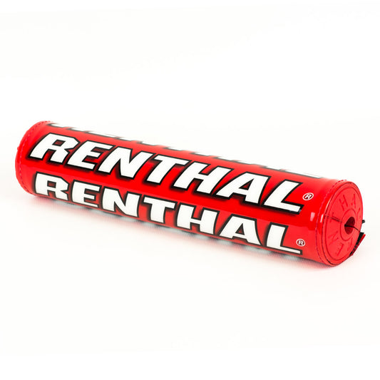 RENTHAL BAR PAD SX (10IN) RED, RED FOAM (240MM)