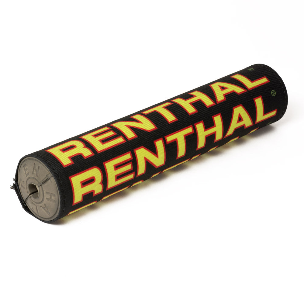 RENTHAL BAR PAD VINTAGE SX BLACK/RED/YELLOW (GREY FOAM)