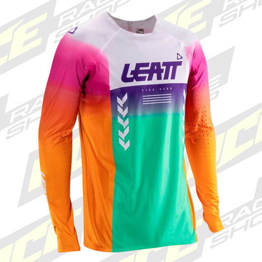 LEATT 2026 SHIRT MOTO 5.5 ULTRAWELD PINATA TEAL