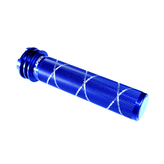 APICO THROTTLE SLEEVE ALLOY INC BEARING SUZUKI/KAWASAKI KX/RM 65/85/125/250/500 >23 2T (R) BLUE