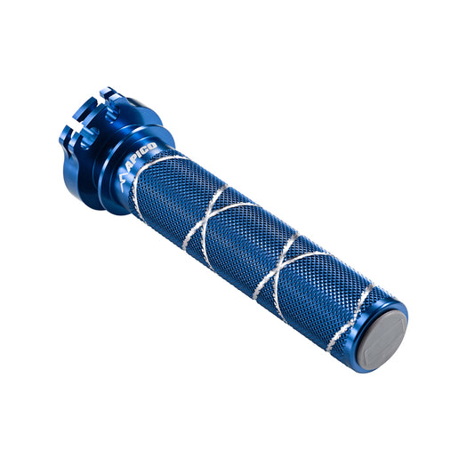 APICO THROTTLE SLEEVE ALLOY INC BEARING YAMAHA YZ80 83-01, YZ85 02-23 BLUE