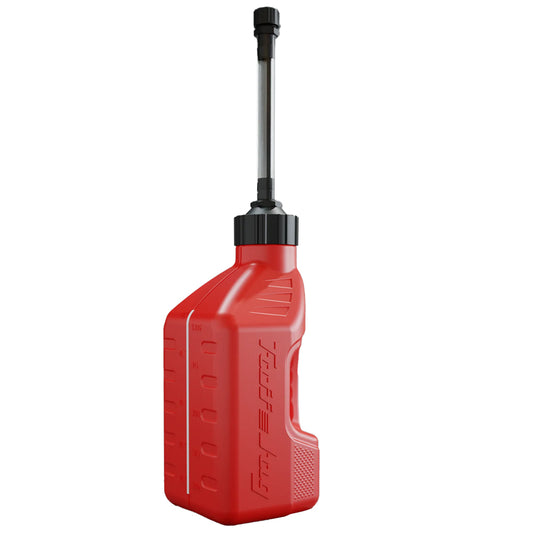 TUFF JUGS TUFF JUG 5L RED WITH AUTO-STOP SPOUT