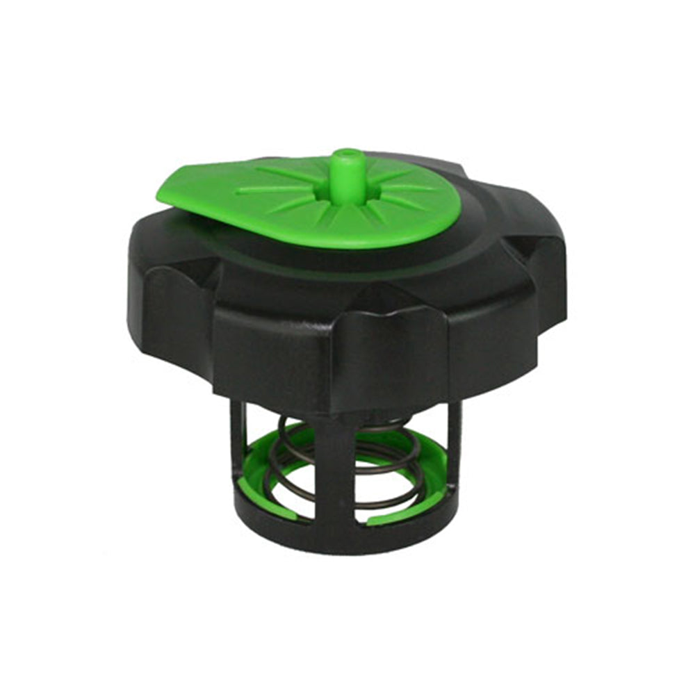 TUFF JUGS QUICK FILL FUEL CAP KAWASAKI KX250/450F BLACK/GREEN