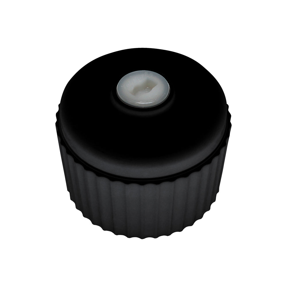 TUFF JUGS STANDARD CAP WITH PLUG BLACK