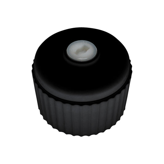 TUFF JUGS STANDARD CAP WITH PLUG BLACK