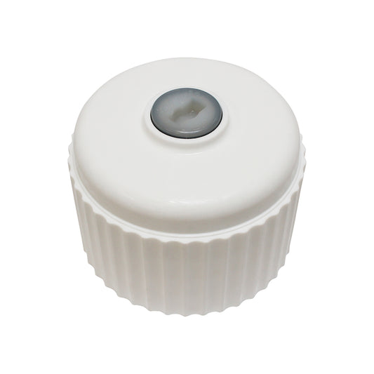 TUFF JUGS STANDARD CAP WITH PLUG WHITE