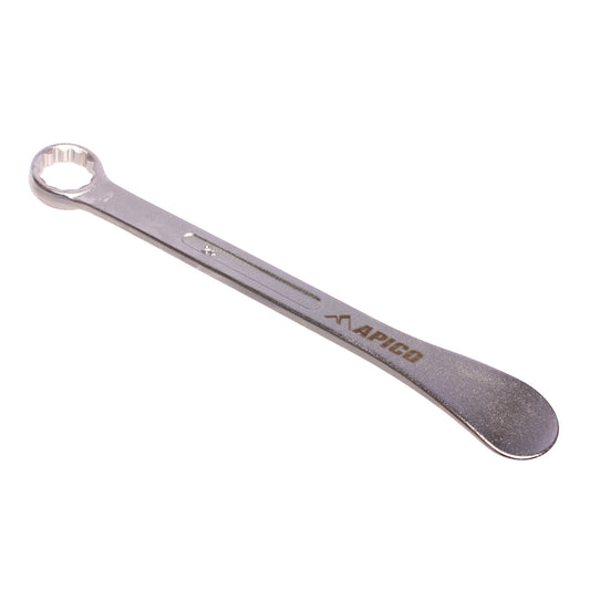 APICO TYRE LEVER & AXLE WRENCH COMBINATION TOOL STEEL 24MM