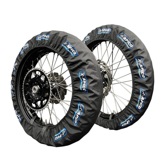 APICO TYRE COVER SET YOUTH 17"/19" FRONT & 14"/16" REAR