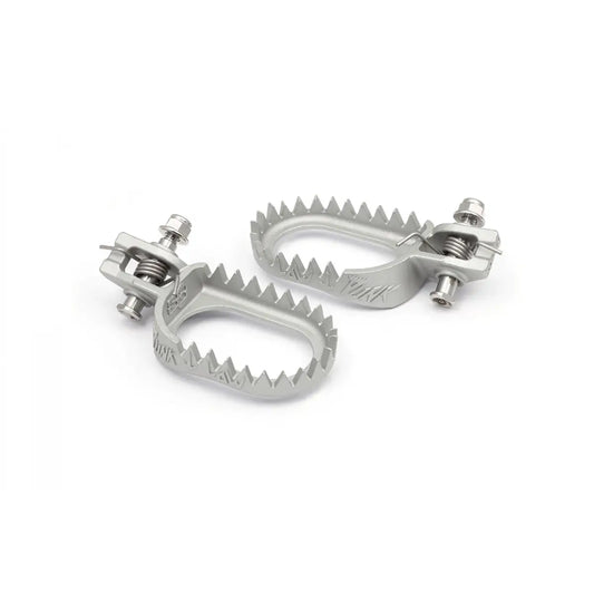 S3 ‘PUNK’ Enduro Footrests – KTM/HUSKY/GG ‘BACK and LOW’ up to 2023 (SILVER)