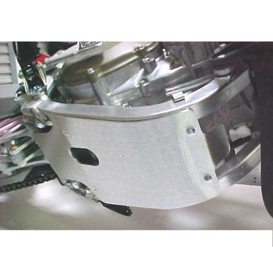 WORKS CONNECTION SKID PLATE CNC ALUMINUM HONDA CR250 02-07