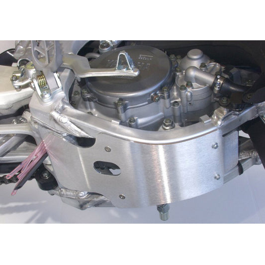 WORKS CONNECTION SKID PLATE CNC ALUMINUM YAMAHA YZ125 06-25, YZ125X 20-25