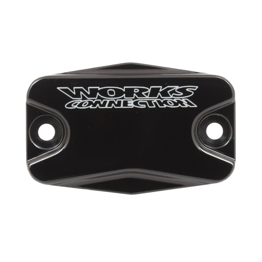WORKS CONNECTION CLUTCH MASTER CYLINDER COVER BRAKTEC GAS/HQV EC-EC-F 21-25, MC/MC-F/EX 125-450 24-25, TE/FE150-501 22-24 BLACK