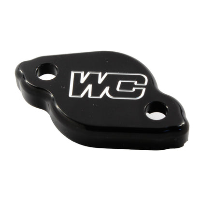 WORKS CONNECTION REAR BRAKE MASTERCYLINDER COVER YAM/FAN/BET/TM/GAS/KAW YZ/YZF/WRF 03-25, RR10-25, EN/MX 05-25, EC/XC 18-20, KX250F/XC 2025, KX450F/XC 24-25