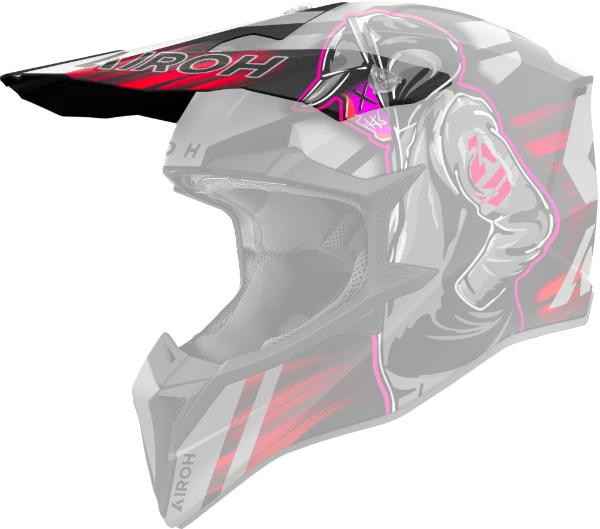Airoh Wraaap Helmet peaks - (all colours/designs)