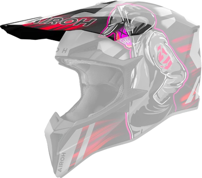 Airoh Wraaap Helmet peaks - (all colours/designs)