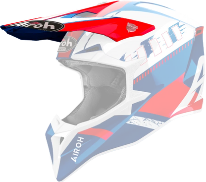 Airoh Wraaap Helmet peaks - (all colours/designs)