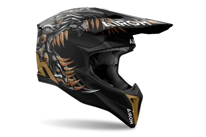 Wraaap Cyborg Matt MX Helmet