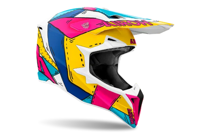 Wraaap Paint Matt MX Helmet