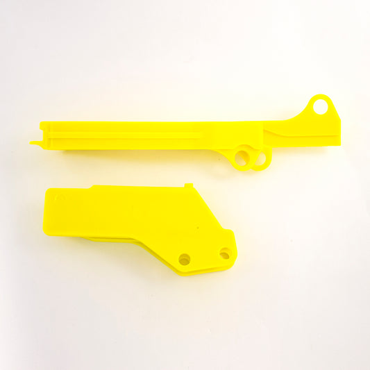 POLISPORT CHAIN GUIDE/SLIDER KIT SUZUKI RM-Z250 10-11, RM-Z450 07-17 YELLOW