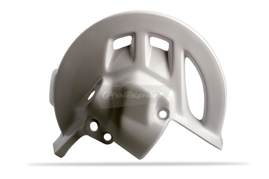 POLISPORT FRONT DISC COVER HONDA CR 95-07 CRF250R 04-09/450R 02-08  250X/450X 04-18 WHITE