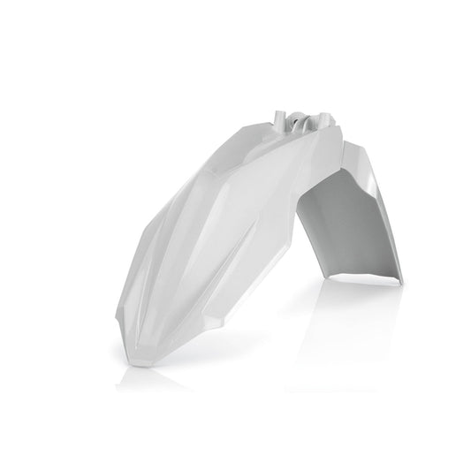 POLISPORT FRONT FENDER HUSQVARNA TC/FC 14-15, TE/FE 14-16 WHITE