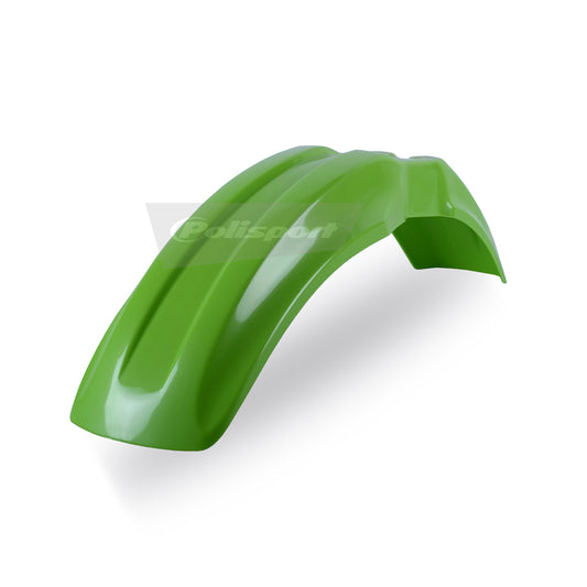 POLISPORT FRONT FENDER KAWASAKI KX85-100 01-13 GREEN 05