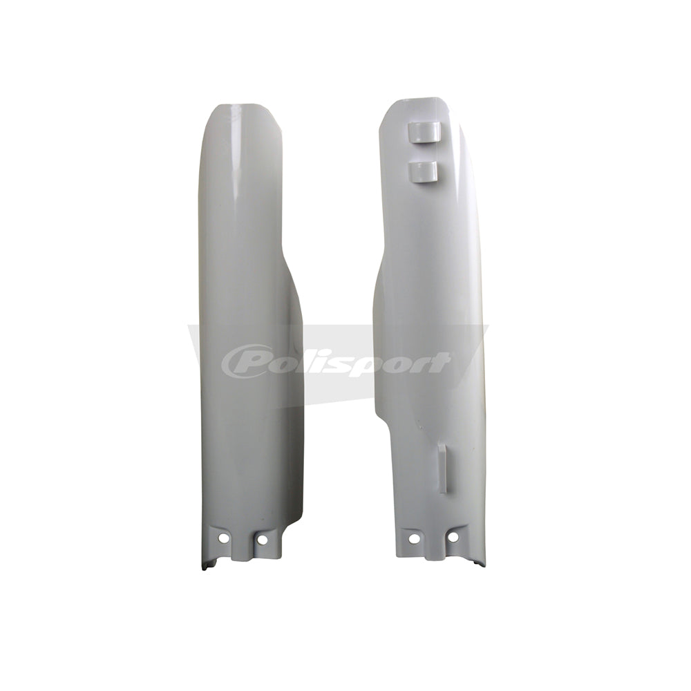 POLISPORT FORK GUARD SUZUKI RM125-250 99-03 WHITE