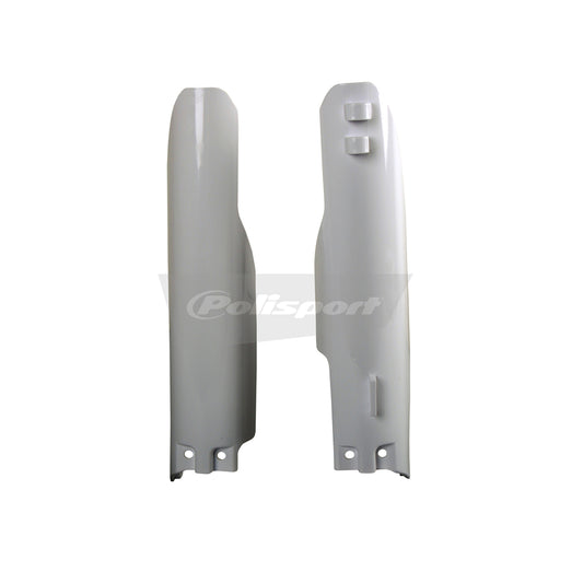 POLISPORT FORK GUARD SUZUKI RM125-250 99-03 WHITE