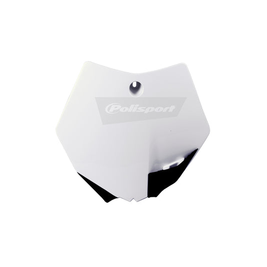 POLISPORT FRONT NUMBER PLATE KTM SX65 09-15 WHITE