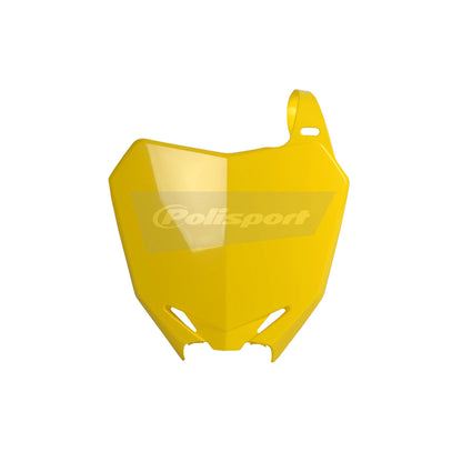 POLISPORT FRONT NUMBER PLATE SUZUKI RM-Z250 10-18, RM-Z450 08-17